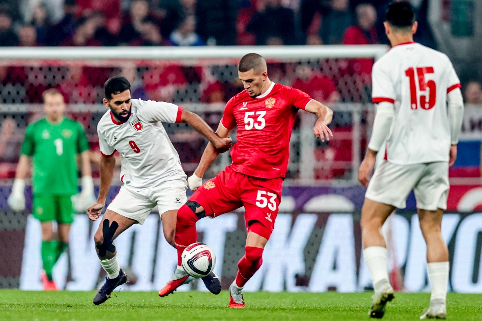 «По нулям»: сборная России сыграла вничью с Иорданией