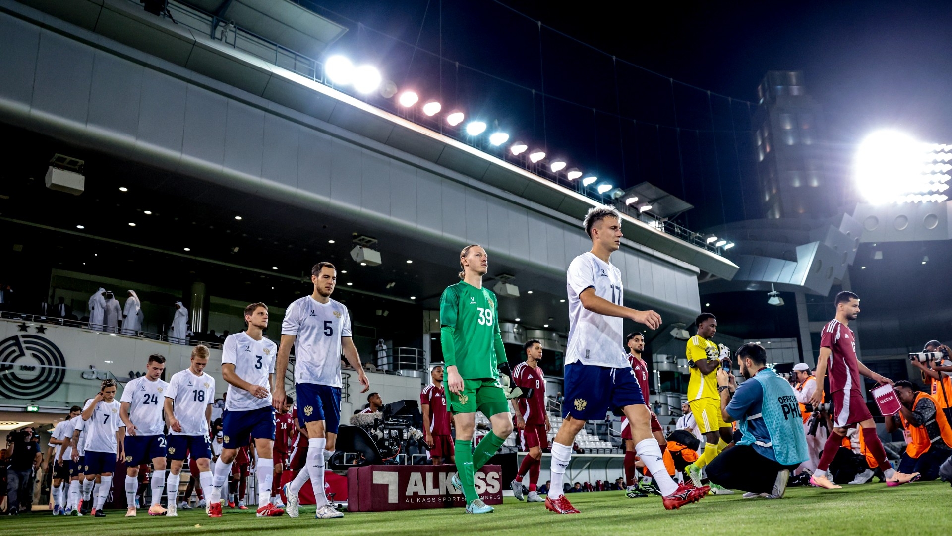 Сборная России разгромила Катар со счетом 4:1