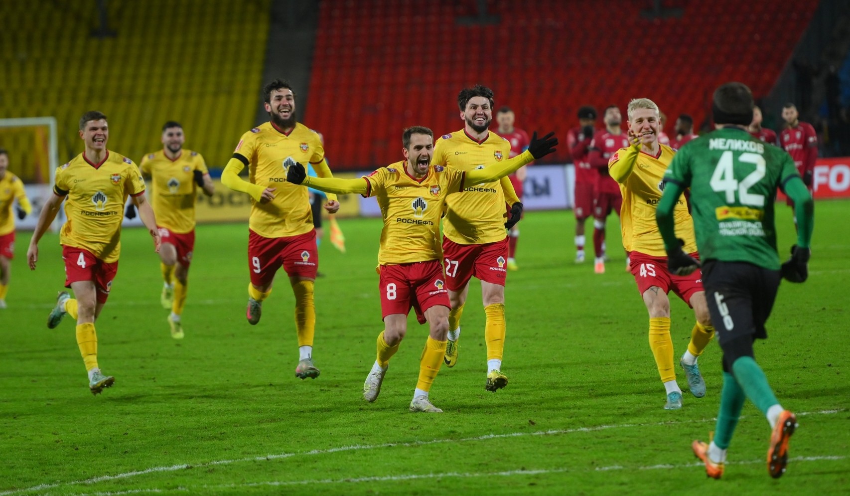 Тульский «Арсенал» неожиданно выбил казанский «Рубин» из Кубка России