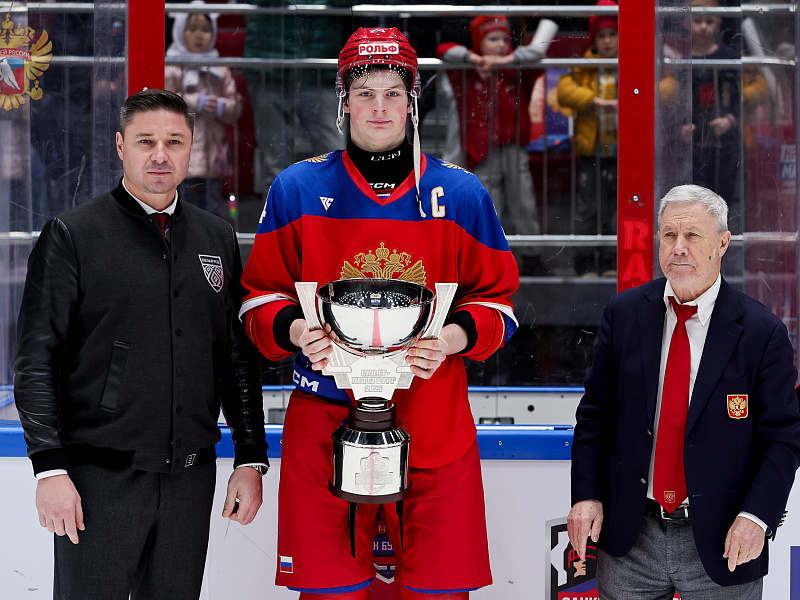 Молодежная сборная России по хоккею выиграла Кубок Будущего