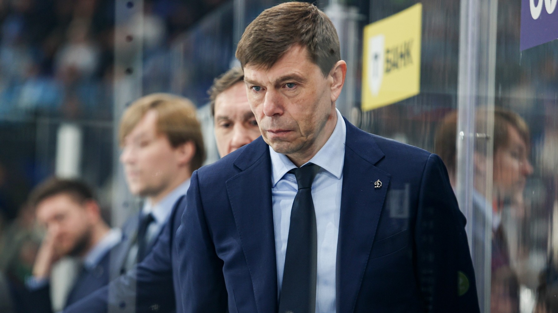 ХК «Динамо» уволил главного тренера Кудашова