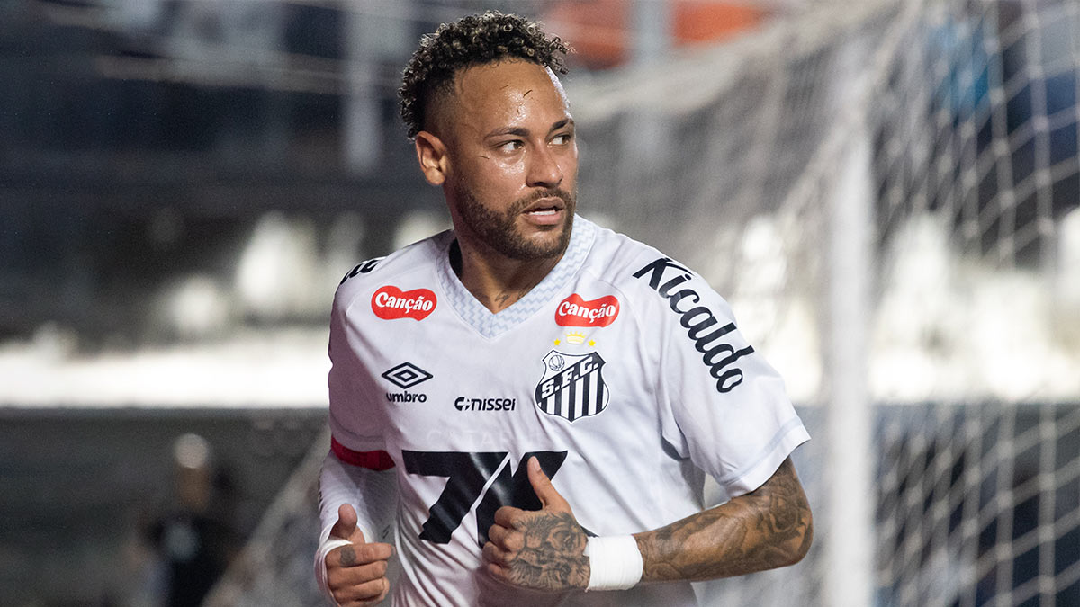 Неймар прервал голевую засуху и забил за «Сантос» впервые за 17 матчей