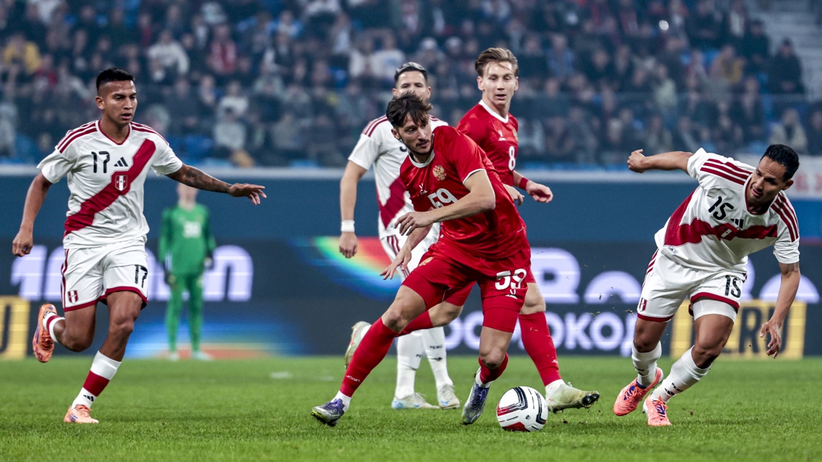 1:1. Сборная России впервые сыграла с Перу