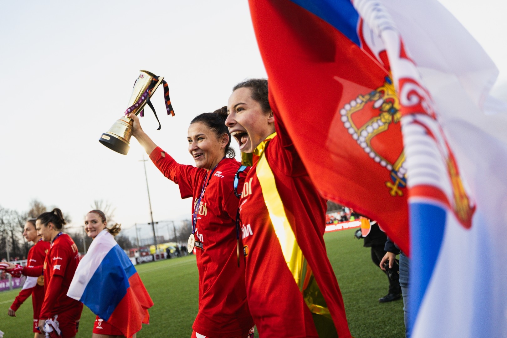 Женский «Спартак» впервые стал чемпионом России