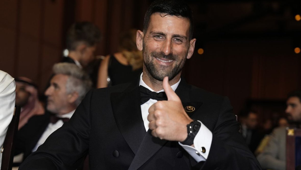 Теннисист Джокович стал спортсменом года