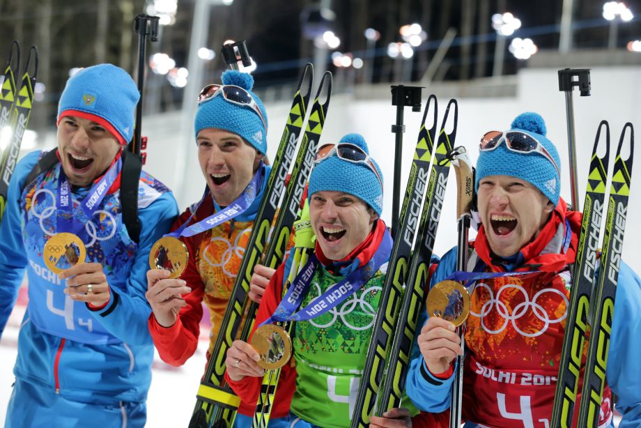 Российские биатлонисты отказываются отдавать медали Олимпиады-2014 после допингового скандала