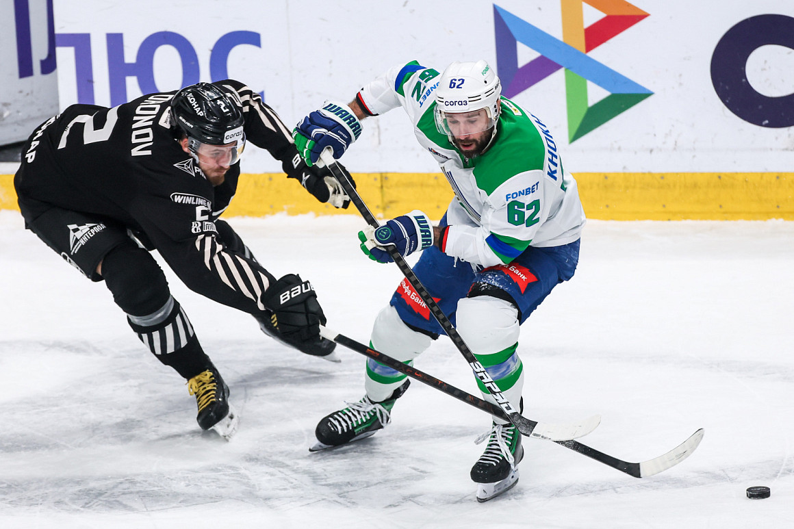 «Салават Юлаев» в гостях разгромил «Трактор»