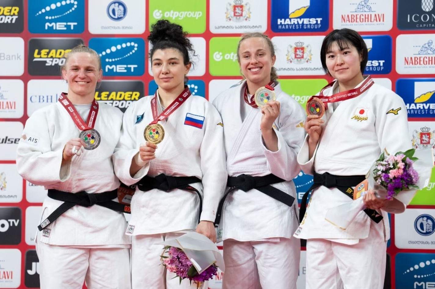 Российская дзюдоистка Мадина Таймазова завоевала золото на турнире «Большого шлема»