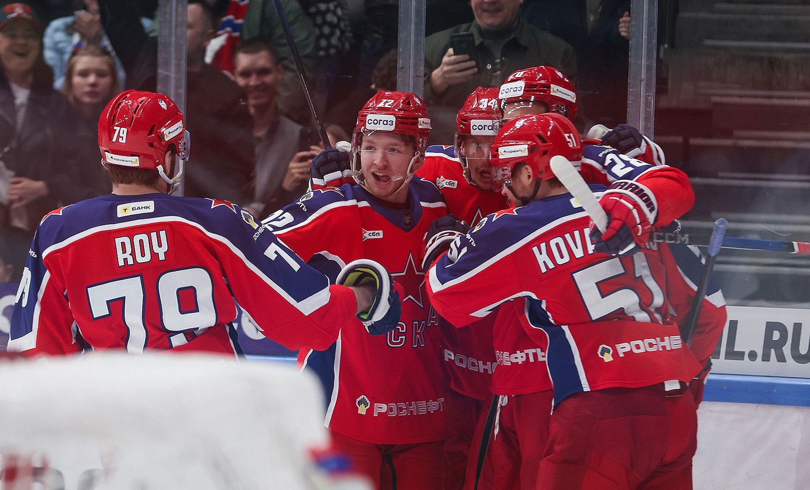 Сразу три команды вышли во второй раунд Кубка Гагарина