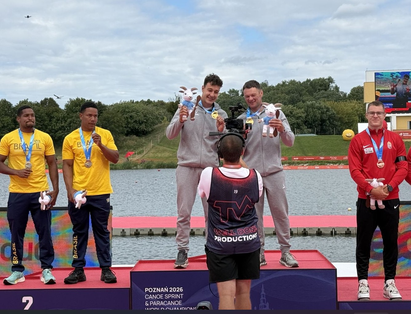 Россияне собрали весь комплект медалей на чемпионате мира по гребле